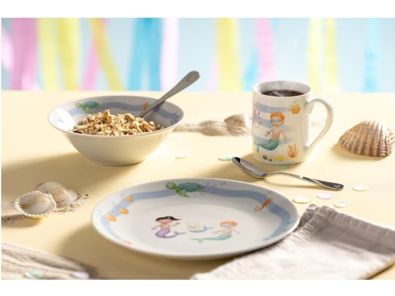 Leonardo Kindergeschirrset Avventura 3-teilig, Meer
