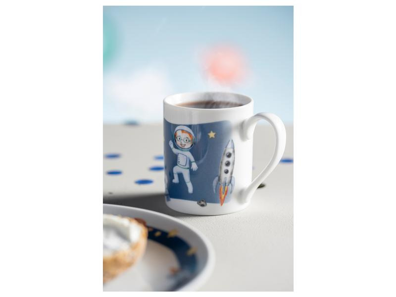 Leonardo Kindergeschirrset Avventura 3-teilig, Weltall