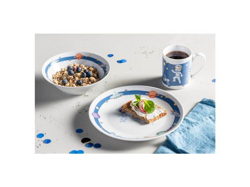 Leonardo Kindergeschirrset Avventura 3-teilig, Weltall