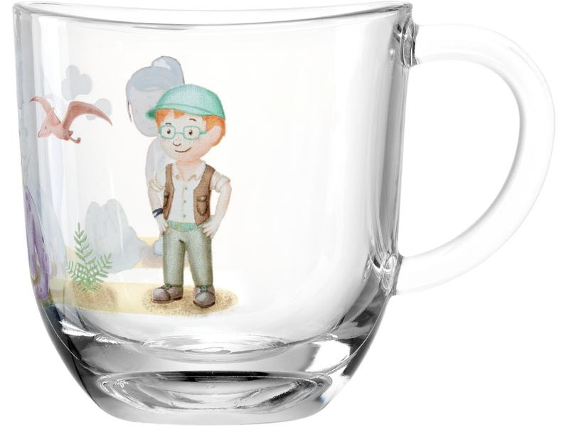 Leonardo Kindertasse Avvenutura 280 ml, 6 Stück, Dinosaurier