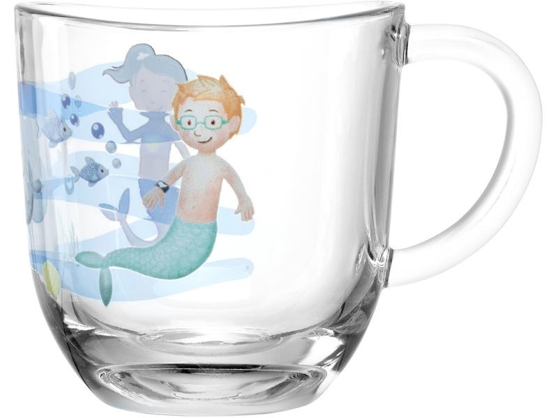 Leonardo Kindertasse Avvenutura 280 ml, 6 Stück, Meer