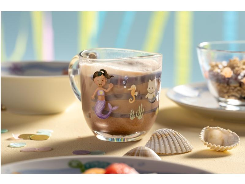Leonardo Kindertasse Avvenutura 280 ml, 6 Stück, Meer