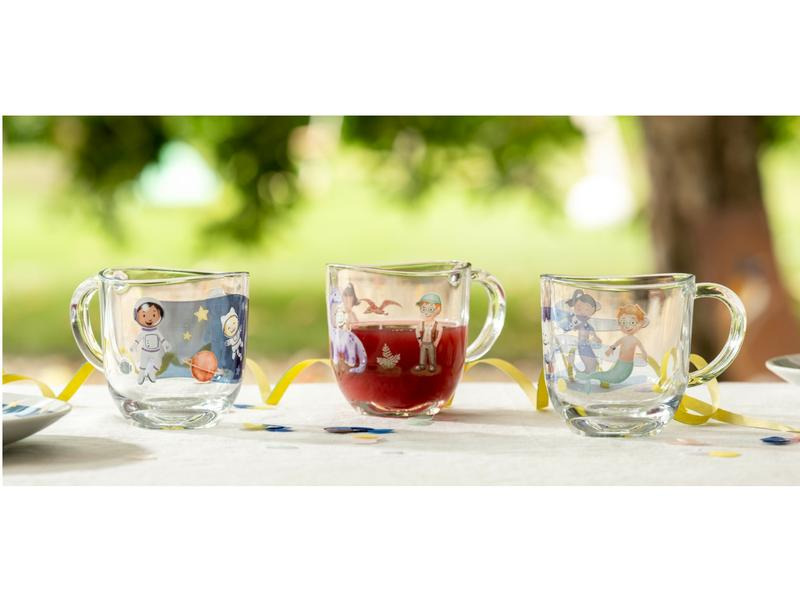 Leonardo Kindertasse Avvenutura 280 ml, 6 Stück, Weltall