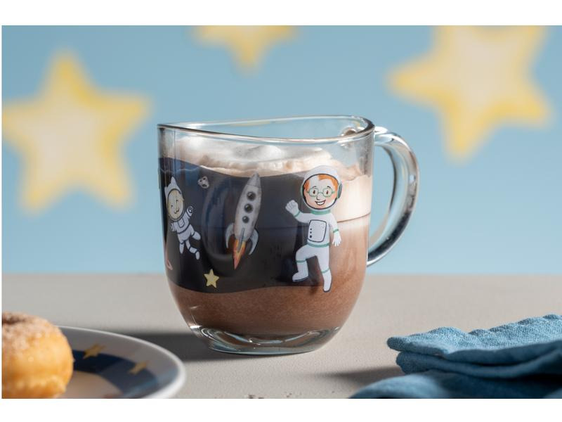 Leonardo Kindertasse Avvenutura 280 ml, 6 Stück, Weltall