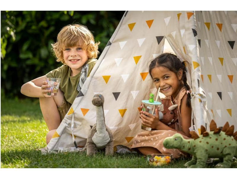 Leonardo Kindertrinkglas Avventura 215 ml, 3 Stück, Dinosaurier