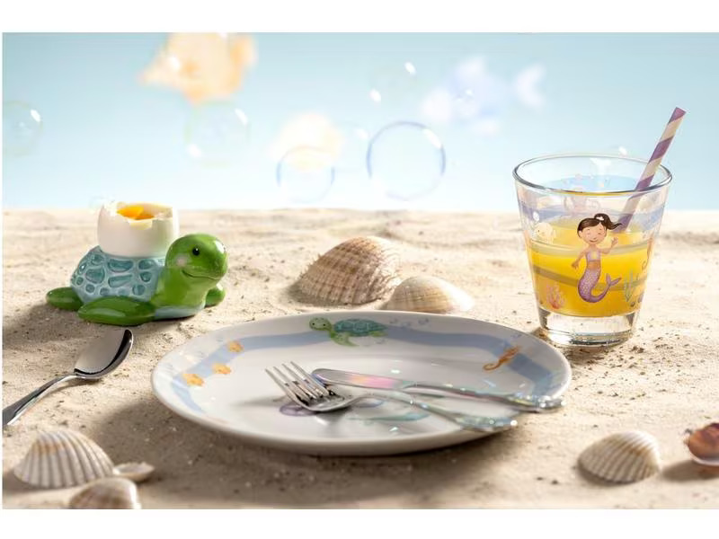 Leonardo Kindertrinkglas Avventura 215 ml, 6 Stück, Meer