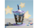 Leonardo Kindertrinkglas Avventura 215 ml, 6 Stück, Weltall