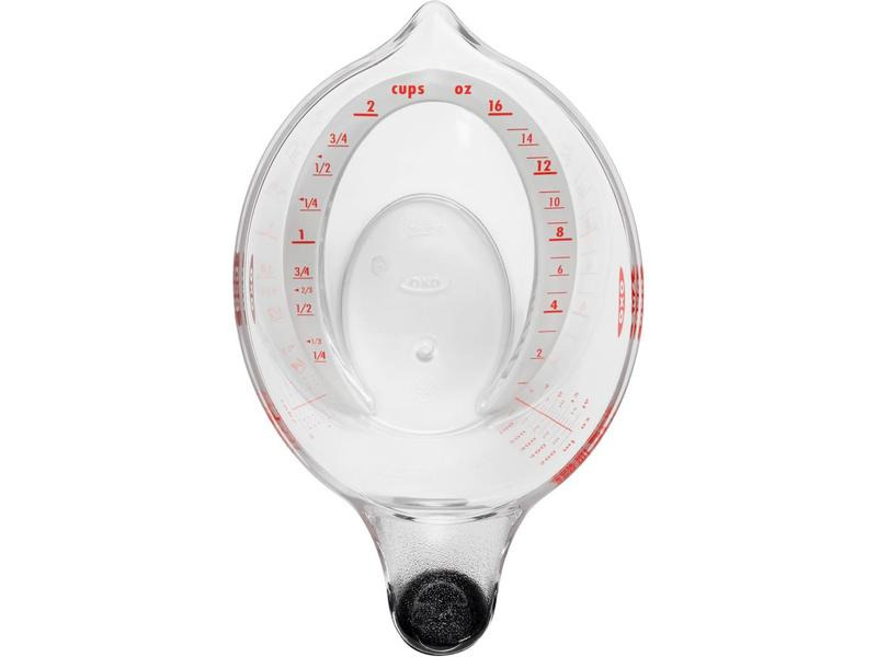 Oxo Good Grips Messbecher 2.5 dl, Schwarz/Transparent