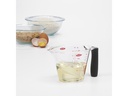 Oxo Good Grips Messbecher 2.5 dl, Schwarz/Transparent