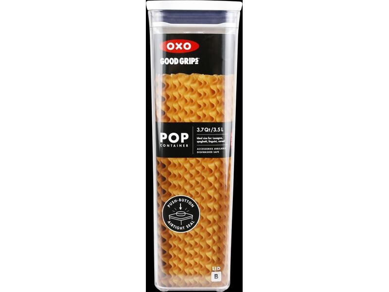 Oxo Good Grips Vorratsbehälter 3.5 l, Transparent/Weiss