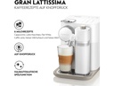 De'Longhi Kaffeemaschine Nespresso Gran Lattissima EN 640.W Weiss