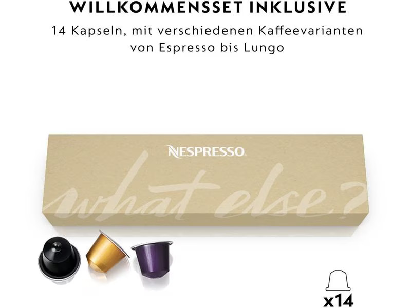 De'Longhi Kaffeemaschine Nespresso Gran Lattissima EN 640.W Weiss