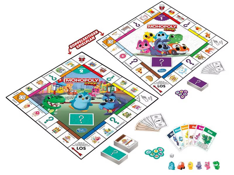 Hasbro Gaming Familienspiel Monopoly Junior -DE-