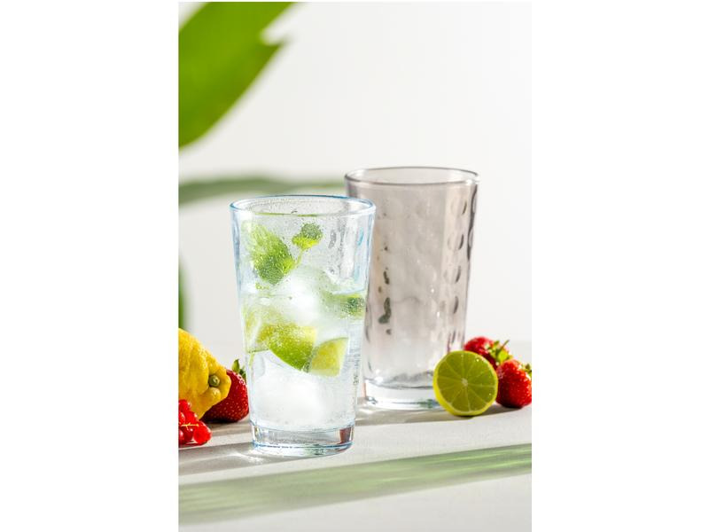Leonardo Trinkbecher LD Optic XL 540 ml, 4 Stück, Grau