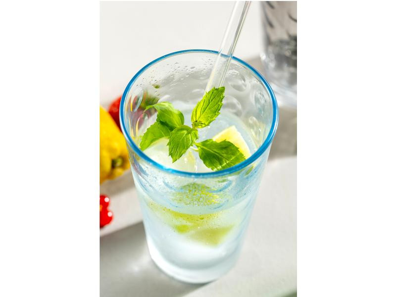Leonardo Trinkbecher LD Optic XL 540 ml, 4 Stück, Hellblau