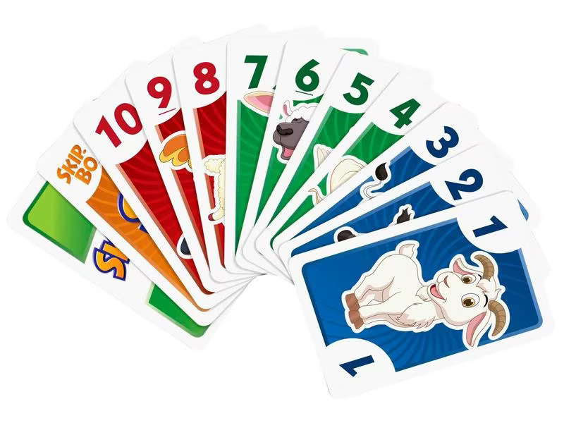 Mattel Spiele Kartenspiel Skip-Bo Junior