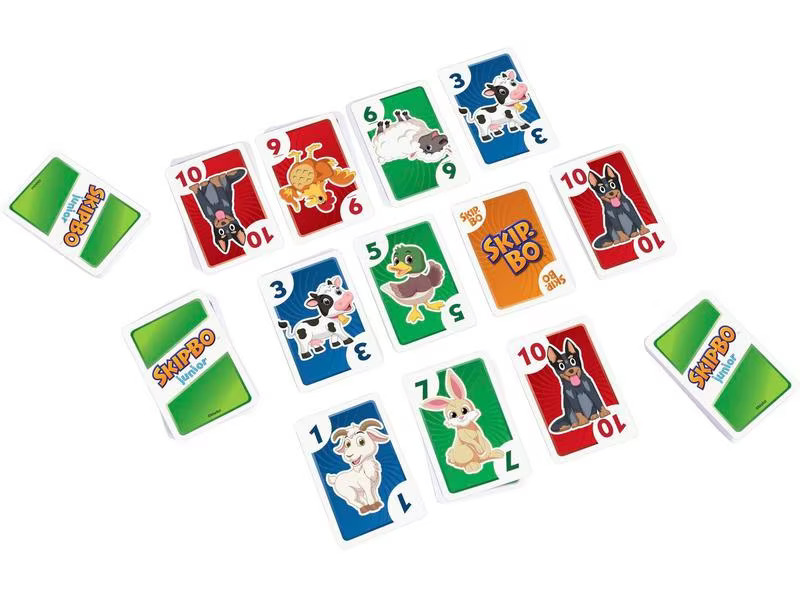 Mattel Spiele Kartenspiel Skip-Bo Junior