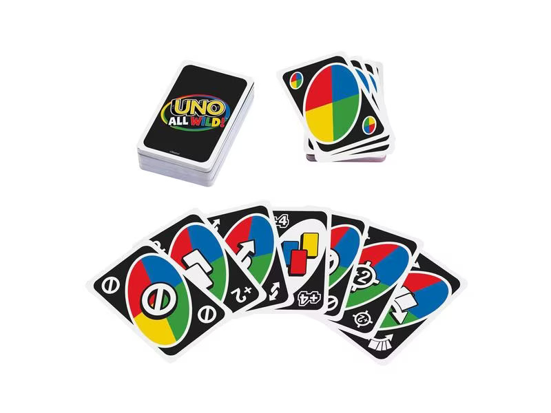 Mattel Spiele Kartenspiel UNO All Wild