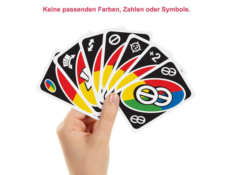 Mattel Spiele Kartenspiel UNO All Wild