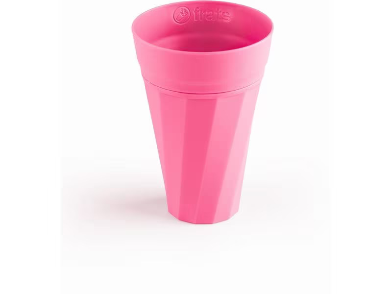 Frats Trinkbecher 300 ml, 3 Stück, Pink