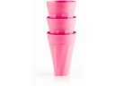 Frats Trinkbecher 300 ml, 3 Stück, Pink