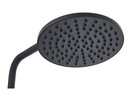 Diaqua Duschsystem Wakuda Push, Schwarz matt