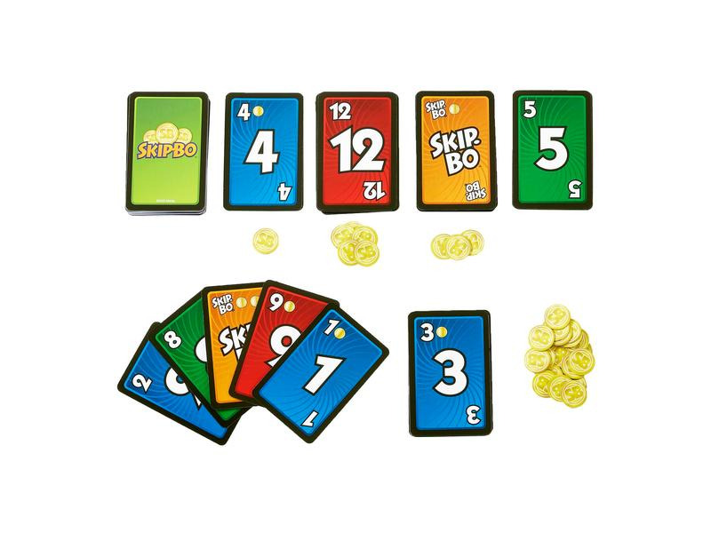 Mattel Spiele Kartenspiel Skip-Bo Masters