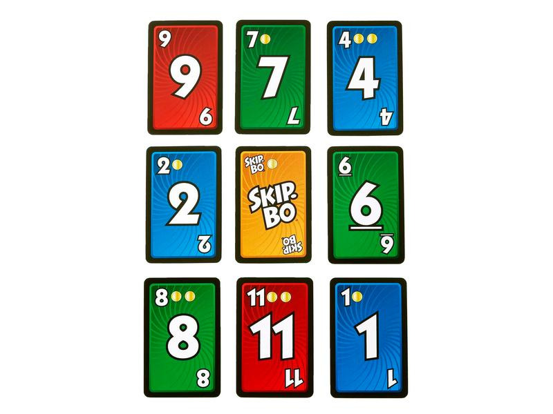 Mattel Spiele Kartenspiel Skip-Bo Masters