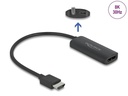 Delock Adapter 8K/30Hz HDMI - DisplayPort