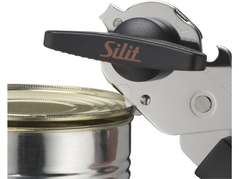 Silit Dosenöffner Schwarz/Silber