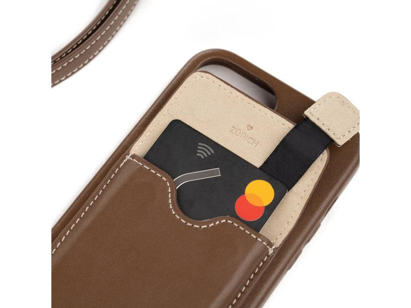 Urbany's Necklace Case iPhone 14 Plus Espresso Martini