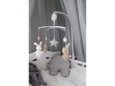 Jabadabado Mobile Musik Teddy / Hase Weiss