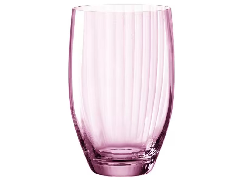 Leonardo Longdrinkglas Poesia 460 ml, 6 Stück, Rosa