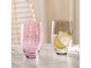 Leonardo Longdrinkglas Poesia 460 ml, 6 Stück, Rosa