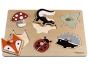 Kindsgut Steckspiel Puzzle Wald