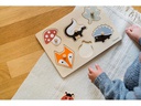 Kindsgut Steckspiel Puzzle Wald