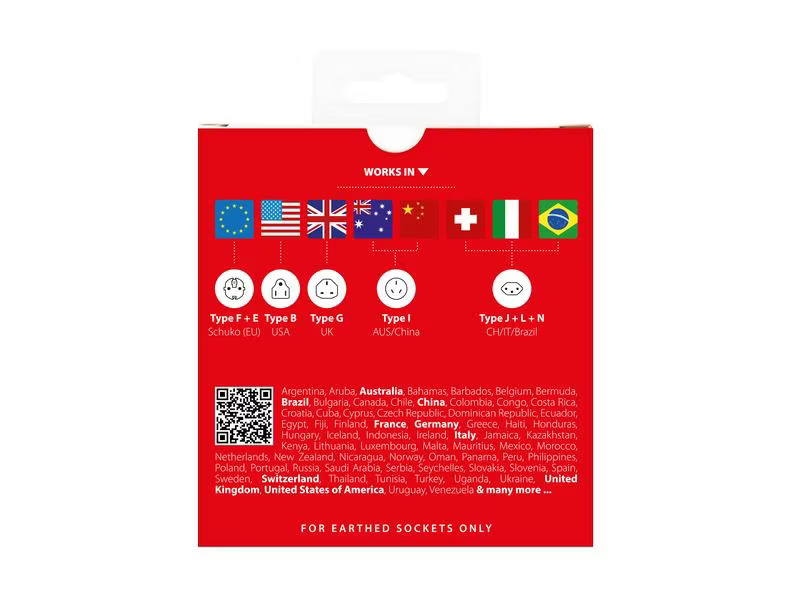 SKROSS Weltreiseadapter PRO World &amp; USB