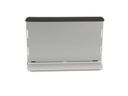 LMP Notebook-Ständer Verticalstand Silber