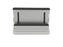 LMP Notebook-Ständer Verticalstand Silber