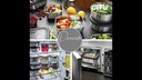 GEFU Vorratsdose Provido Eckig, 0.6 l, Schwarz/Silber matt