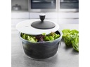 GEFU Salatschleuder Rotare 25 cm, Schwarz/Weiss