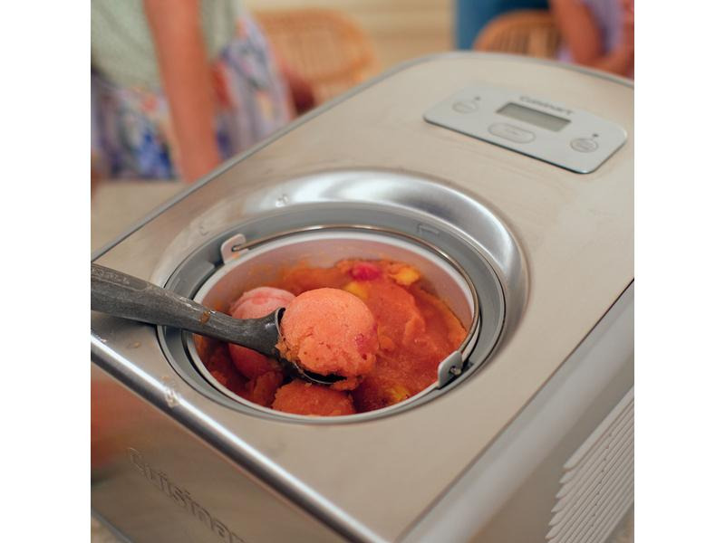 Cuisinart Glacemaschine Ice Cream &amp; Gelato Professional 1.5 l, Silber
