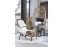 House Nordic Teppich Menorca Ø 120 cm, Hellbeige