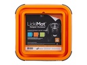 LickiMat Dog Keeper Outdoor , 20 x 20 cm, Orange