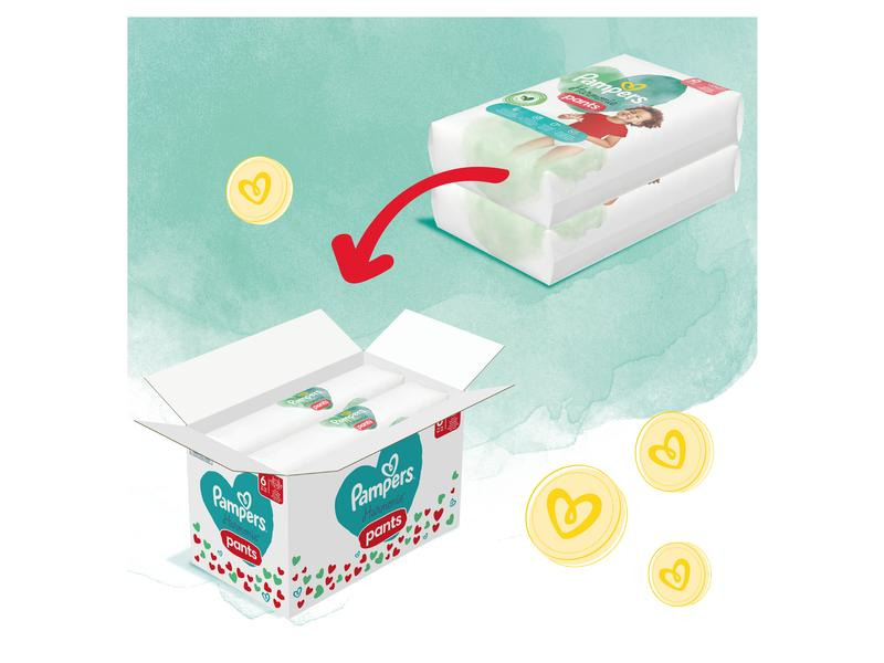 Pampers Windeln Harmonie Pants Junior Grösse 6
