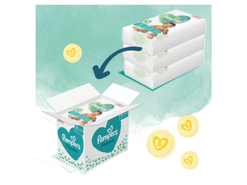 Pampers Windeln Harmonie Maxi Grösse 4