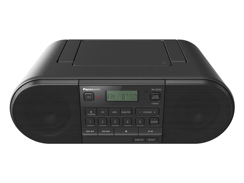 Panasonic Radio/CD-Player RX-D552 Schwarz