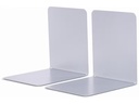 Maul Buchstützen-Set 2 Stück, Silber