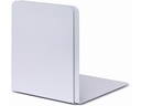 Maul Buchstützen-Set 2 Stück, Silber