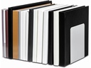Maul Buchstützen-Set 2 Stück, Silber